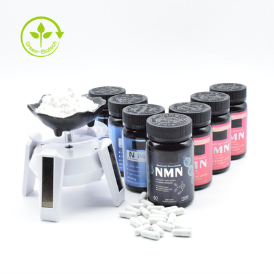 Nicotinamide van het schoonheidsproduct Zuivere NMN Mononucleotide Capsules 500 Mg voor het Anti Verouderen