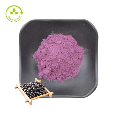 Natuurlijk zwarte bonen schil extract poeder Organisch 25% anthocyanen poeder Zwarte bonen schil extract