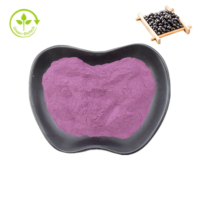 Fabriekslevering Black Bean Peel Powder Uiterlijk Donkerpaars Fijn poeder Specificatie 99% ingrediënten