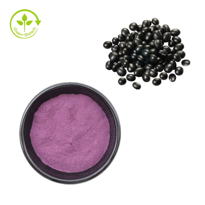 Natuurlijke zwarte bonen schil extract zwarte soja extract anthocyanen poeder