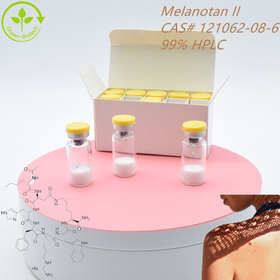 Biologische Melanotan II voor het zonnebrunen Neusspray Huid Zonnebrunen 10 mg