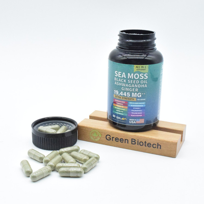 Fabrieksvoorziening Natuurlijke Warm Verkoop Topkwaliteit Zee Moos Extract Capsules Voor Energie