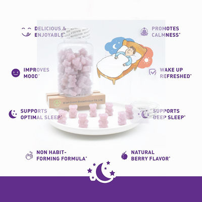 Kleverige slaap de Vitamine draagt voor Volwassenen verbetert Slaapkwaliteit