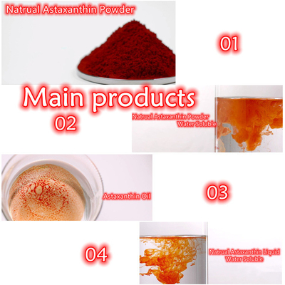 CAS 7542-45-2 1% - 10% Astaxanthine poeder voor gezonde zorg