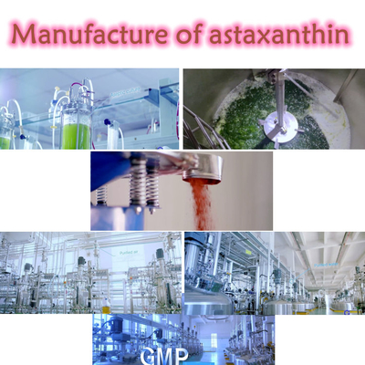 CAS 7542-45-2 1% - 10% Astaxanthine poeder voor gezonde zorg