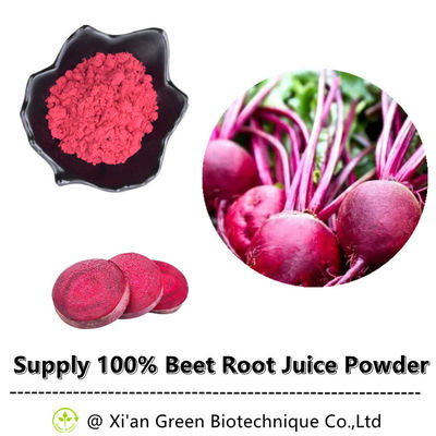 Van de de Bietenwortel van de voedselrang van het de Worteluittreksel van Juice Powder Beetroot Red Beet het Poederbiet Juice Powder