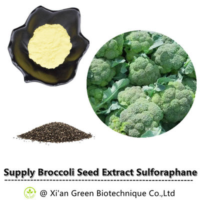 Van het Poedersfn Broccoli van leveringssulforaphane 1% 2% 10% van het het Zaaduittreksel het Supplement van Sulforaphane