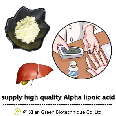 Alpha Lipoic Acid CAS 1077-28-7 Alpha Lipoic Acid Powder Raw-Materialen