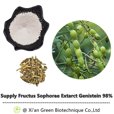 Van het de Installatieuittreksel van 98% Genistein Fructus Sophorae de Stelregel van het Poedernepeta Japonica
