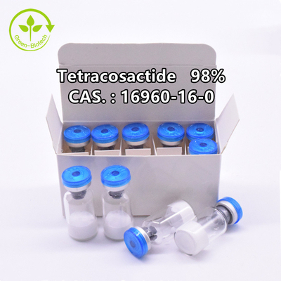 Cas 16960-16-0 98% Tetracosactide Poederacth de Analoge Verpakking van de Penicillinefles