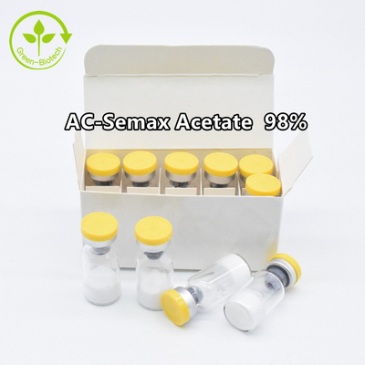 AC-Semax Oplosbaarheid van het het Poeder de Goede Water van de Acetaat Hoge Zuiverheid 98%