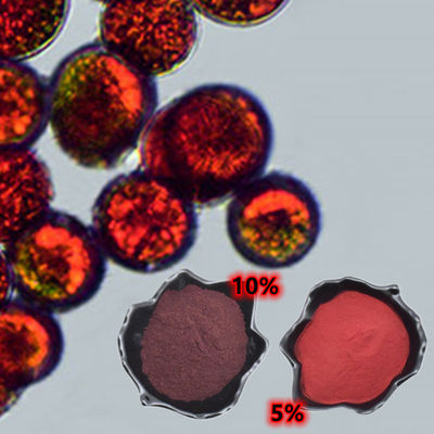 Van het het Uittrekselpoeder van de Grondstoffeninstallatie Zuiver Astaxanthin Poeder 2% 3% 5%