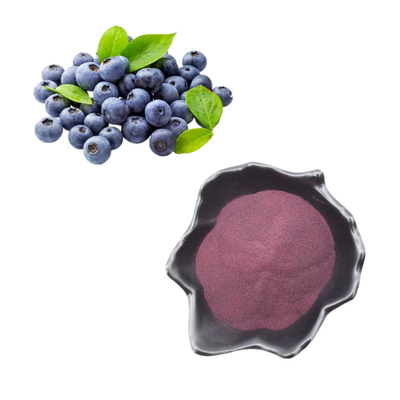 Het natuurlijke Poeder van het Bosbessenuittreksel/Bosbessenanthocyanin