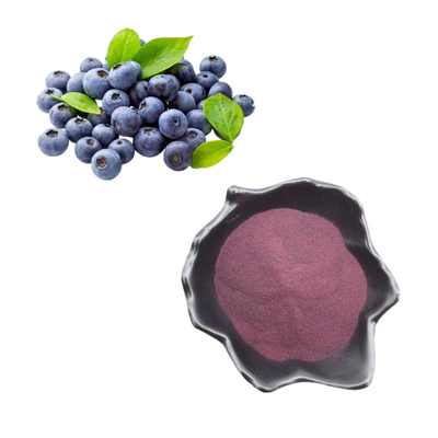 Van de het Voedselrang van de fabriekslevering van het de Bosbessenuittreksel Anthocyanins van de het Poederbosbes 25% Poeder