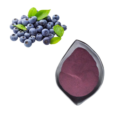 Natuurlijke bosbessenfruitsappoeder Anthocyanine 25%