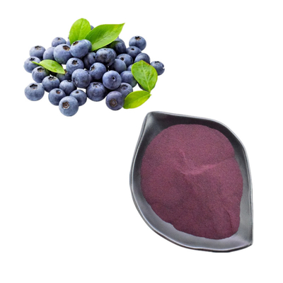Zuivere natuurlijke bosbessen extract 25% Anthocyanine Bosbessen extract poeder