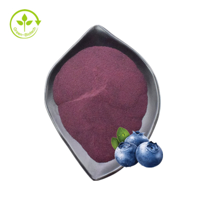 25 kg/drum Natuurlijke plant extract 1% - 25% Anthocyaninen poeder Blauwe bessen extract poeder