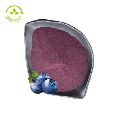 Blauwe bessen extract poeder 25% anthocyanidinen Puur biologisch voedingssupplement