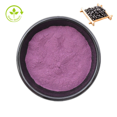 Fabriekslevering Black Bean Peel Powder Uiterlijk Donkerpaars Fijn poeder Specificatie 99% ingrediënten
