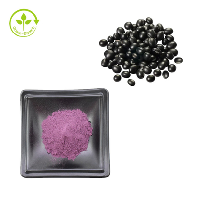Zwarte sojabonen schil extract / Zwarte bonen schil extract poeder Anthocyanen 25%