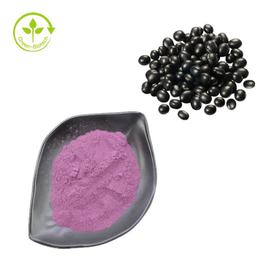 Natuurlijk 25% Anthocyanidinen Poeder Zwarte Bonen Huidschil Romp Extract