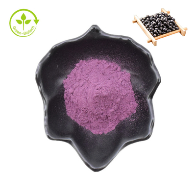 Zwarte bonen schil extract Anthocyanine Zwarte sojabonen schil extract poeder