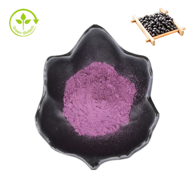 Zwarte bonen schil extract Anthocyanine Zwarte sojabonen schil extract poeder