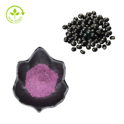 Organische Natuurlijke Anthocyanins van Installatieuittreksels 25% poederen Zwart Bean Extract