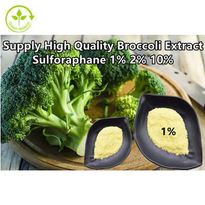 Het natuurlijke van het Poederbroccoli van 1% 10% Glucoraphanin van het het Zaaduittreksel Poeder van Sulforaphane