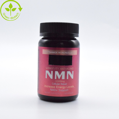 OEM Customized Private Label NMN Poeder Voedselkwaliteit 99% NMN Capsules Supplementen