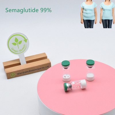 De laagste prijs Hoge zuiverheid 98% Wit  Semaglutide voor gewichtsverlies