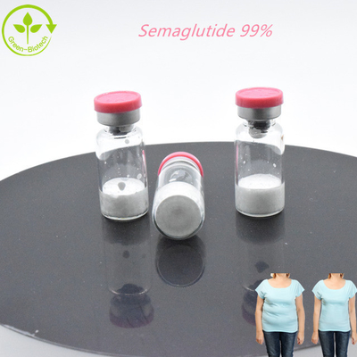 Snel verzenden GLP- 1 peptide poeder Pure witte  Semaglutide