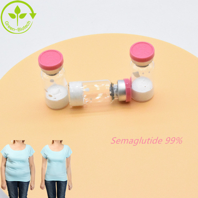 De laagste prijs Zuivere witte  Semaglutide Acetaat Zoutpoeder 98%