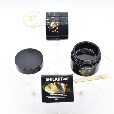 Biologische Shilajit Hars Pure Himalaya Shilajit Supplementen Fulvzuur Vloeistof 50%