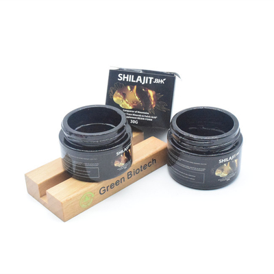 Zuivere natuurlijke plantenextracten Shilajit Hars Zuivere Himalaya Private Label Bulk Fulvzuur 30% 50%