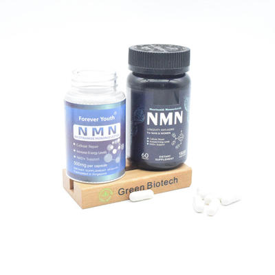 Voedingsmiddelen van hoge kwaliteit NMN Nicotinamide Mononucleotide poeder capsules Anti-aging