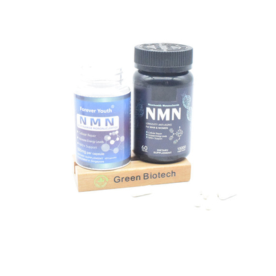 Voedingsmiddelen van hoge kwaliteit NMN Nicotinamide Mononucleotide poeder capsules Anti-aging