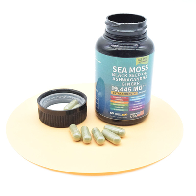 Natuurlijke zee mos capsules Pure Himalayan Gold capsules Private Label