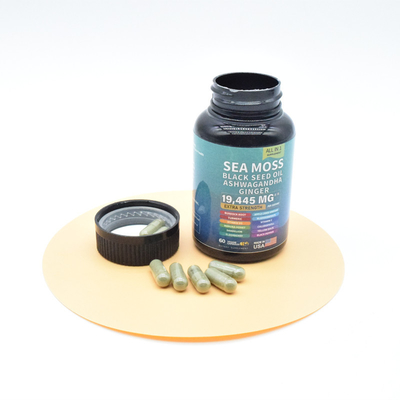 Natuurlijke zee mos capsules Pure Himalayan Gold capsules Private Label