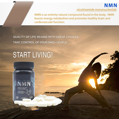 De Capsuleenergie van het levensduur600mg het Zuivere Nmn Supplement Stijgen