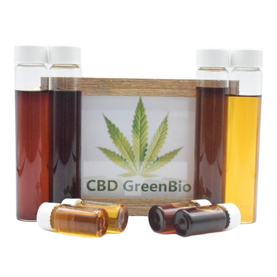 De beste Olie van de Kwaliteitscbd Grondstof CBD vermindert Pijn en Bezorgdheid