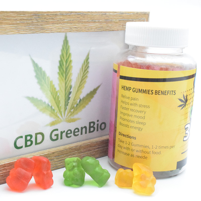Van de de Wormenhulp van de premierang CBD Kleverige Snellere de Terugwinnings Omega 3 CBD Kleverige Ringen