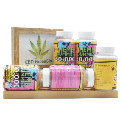 Van de de Wormenhulp van de premierang CBD Kleverige Snellere de Terugwinnings Omega 3 CBD Kleverige Ringen