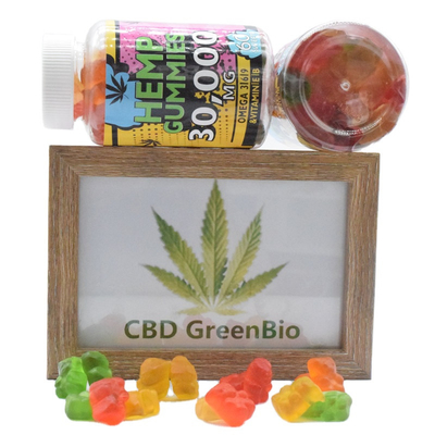 GMP COA 25mg CBD Kleverige Eetbare Anti Ontstekings van de Hennep