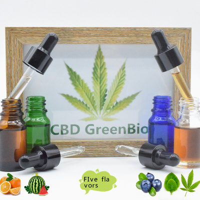 De brede Verminderende CBD Ruwe Olie 500mg 1000mg 2000mg van de Spectrumbezorgdheid