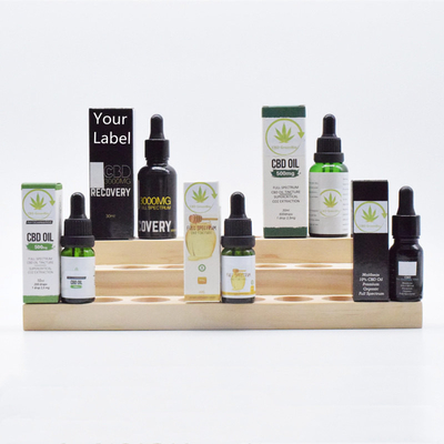 OEM ODM CBD Pijn 5%-30% van de Tintolie 500mg 1000mg het Bevrijden
