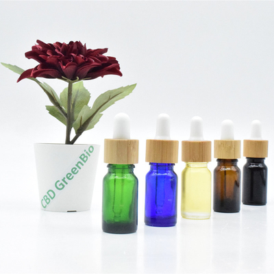 Sativa van de de Tintolie van de Bladbloem CBD van de de Pijncontrole 10ml 20ml van het het Druppelbuisjeglas Zwarte de Flessencbd Olie