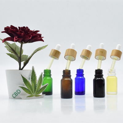 Sativa van de de Tintolie van de Bladbloem CBD van de de Pijncontrole 10ml 20ml van het het Druppelbuisjeglas Zwarte de Flessencbd Olie