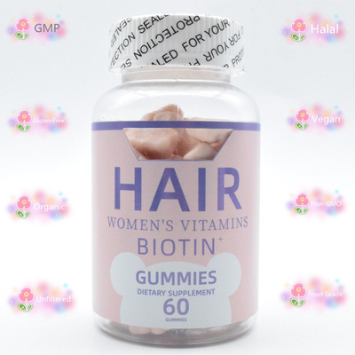De privé het Collageengezondheid van de Etiketbiotine vult de Huid van Haarspijkers draagt aan Collageen Gummies