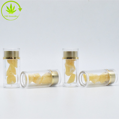De Waskruimeltaart die van de glasfles CBD Zuivere CBD-Organische Kruimeltaart betten